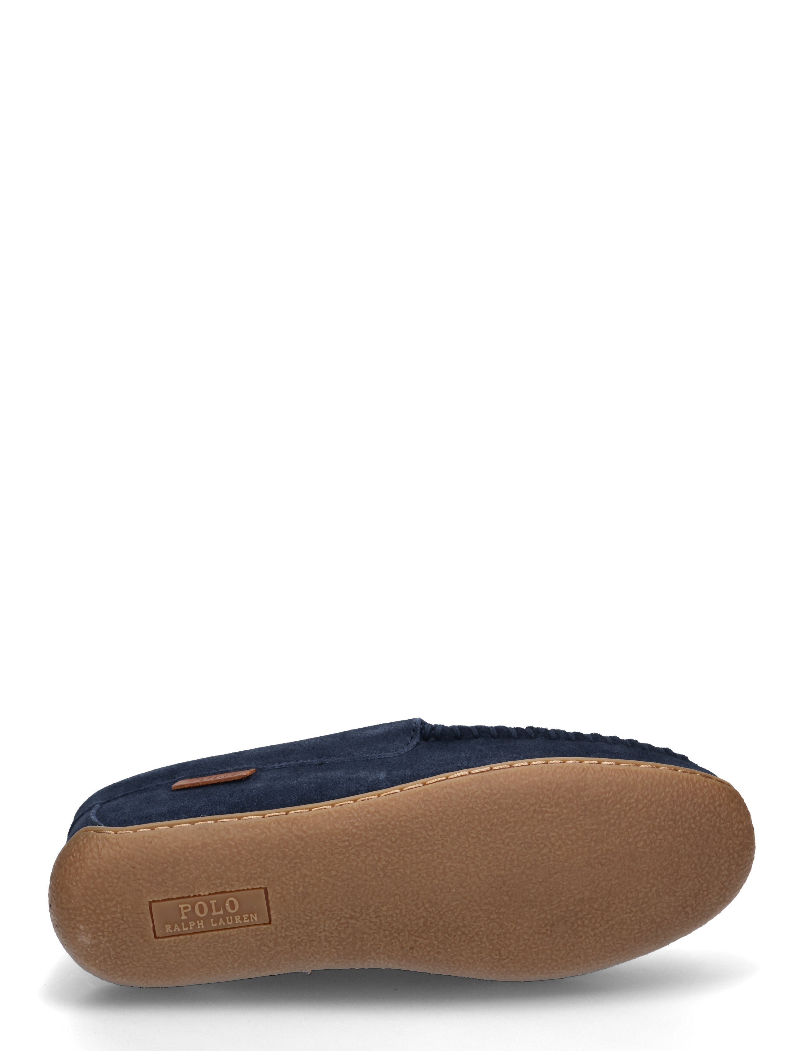 Polo Ralph Lauren - Brenan Polo Bear Suede Slipper - navy suede w/bear - 4