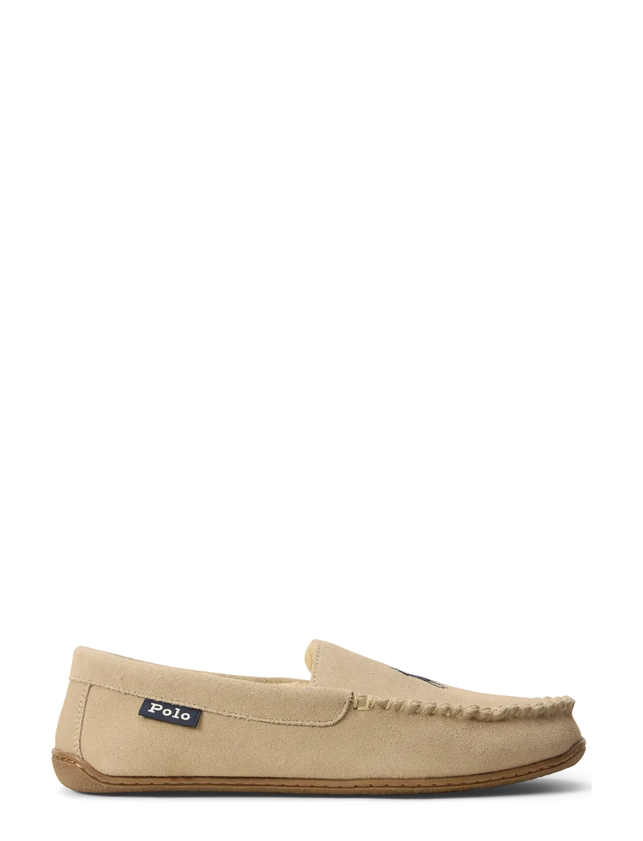 Polo Ralph Lauren - Brenan Suede Slipper - shoppa efter tillfälle - khaki suede w/ na - 1