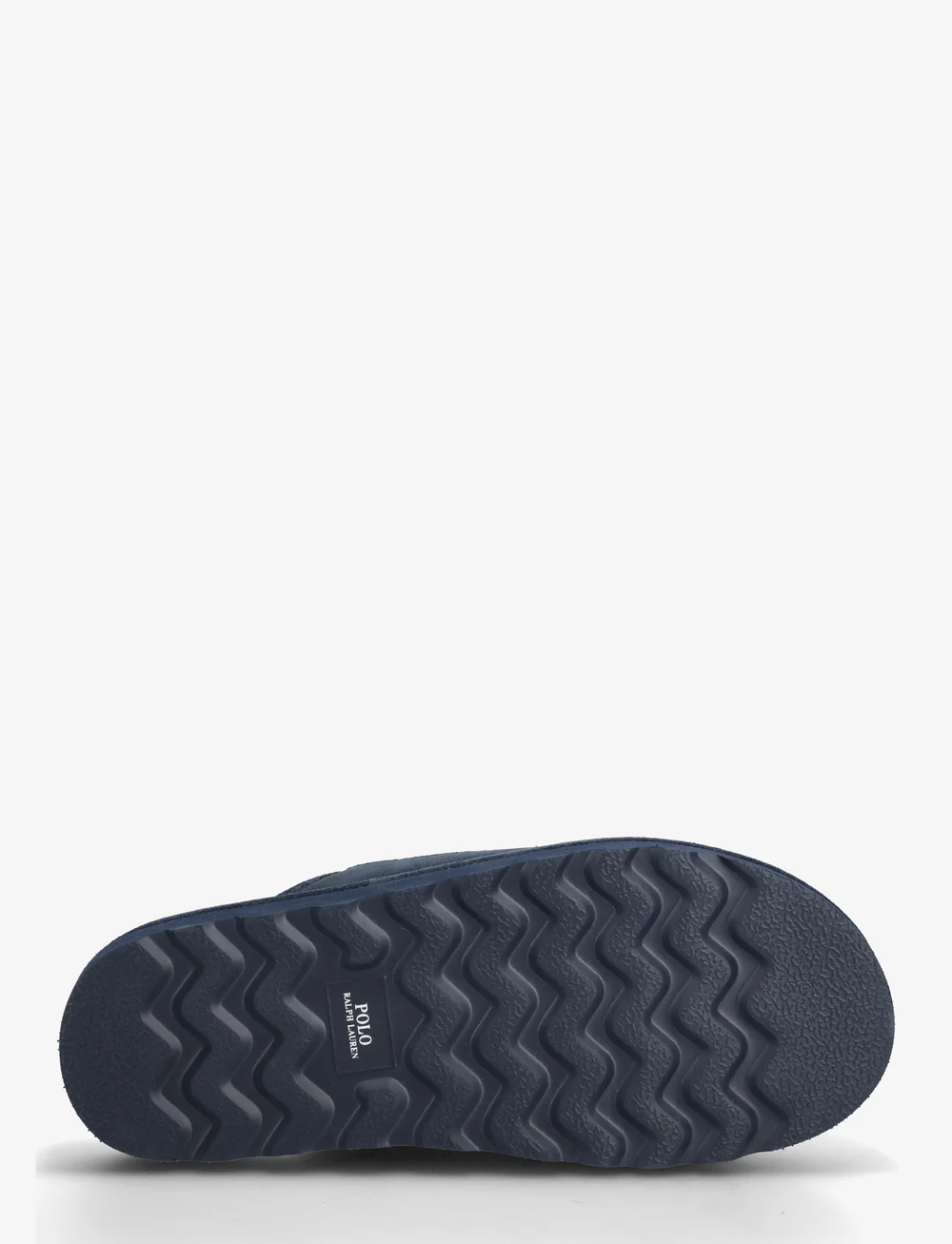 Polo Ralph Lauren - Reade Suede-Trim Polo Pony Scuff Slipper - nach anlass kaufen - navy/paper white - 4