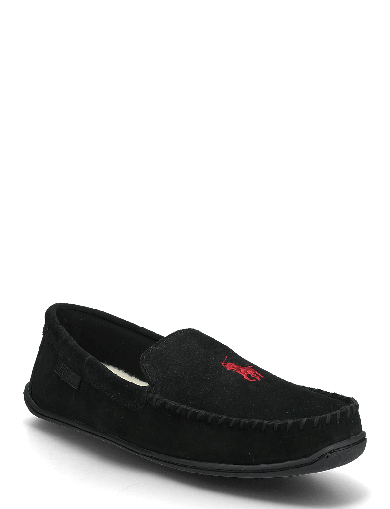 Polo Ralph Lauren - Brenan Suede Slipper - black/wine pp - 0