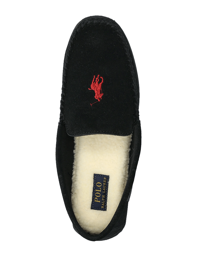 Polo Ralph Lauren - Brenan Suede Slipper - black/wine pp - 3