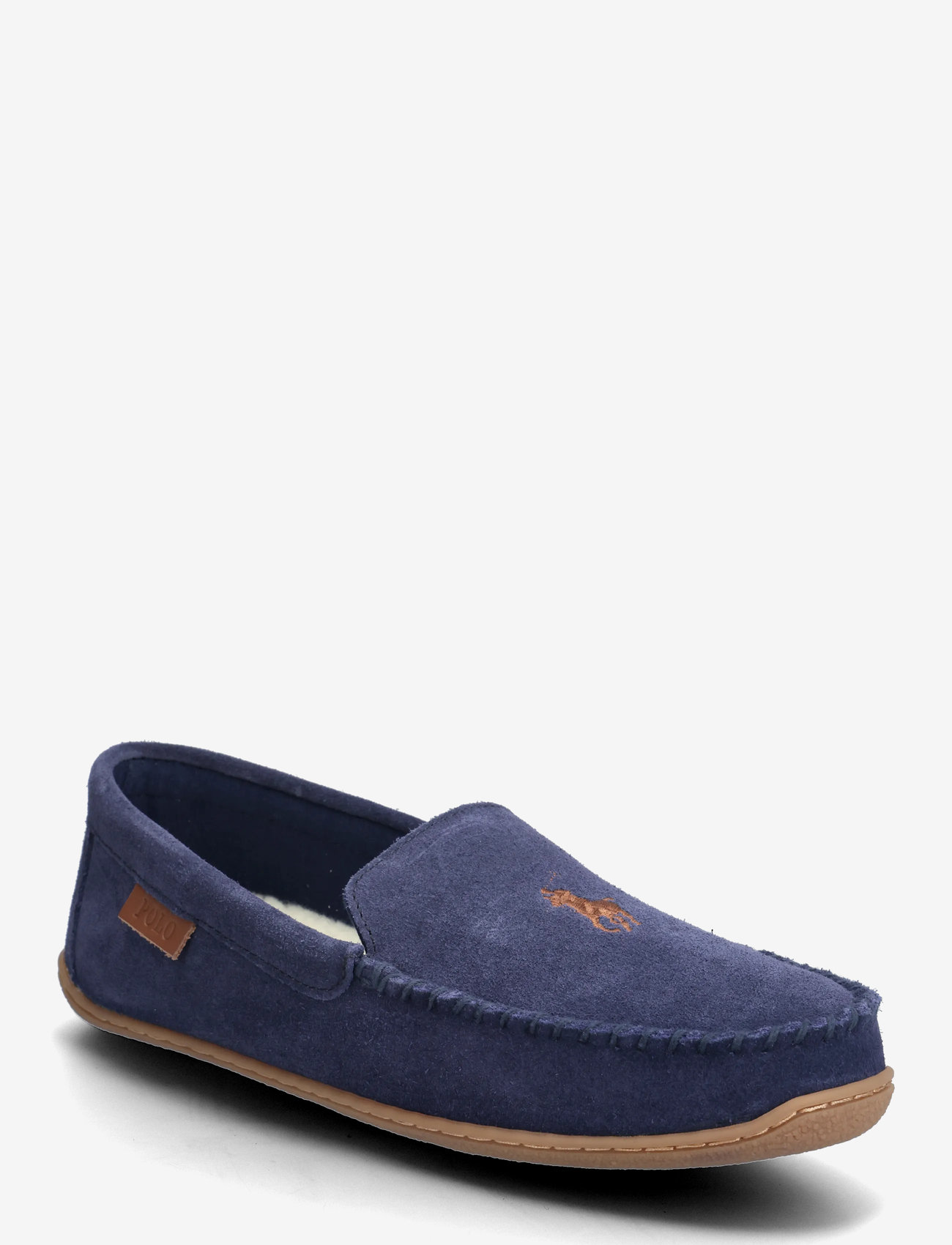 Polo Ralph Lauren - Brenan Suede Slipper - shop by occasion - navy - 0