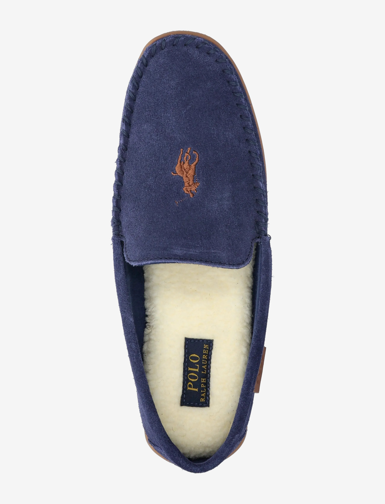 Polo Ralph Lauren - Brenan Suede Slipper - shop by occasion - navy - 3