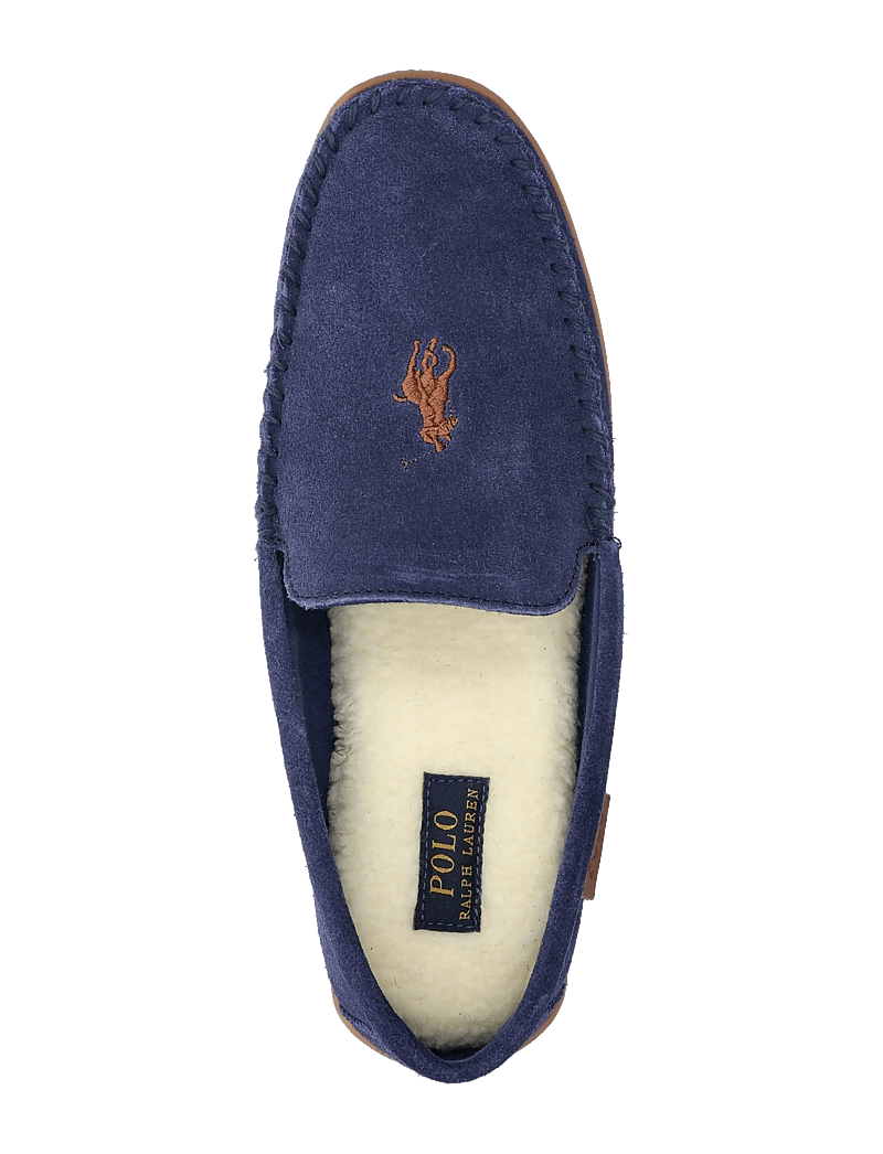 Polo Ralph Lauren - Brenan Suede Slipper - shop by occasion - navy - 3
