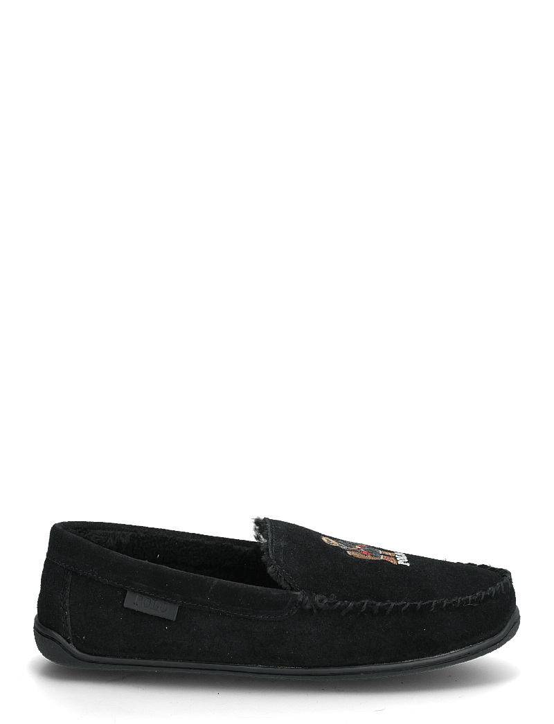 Polo Ralph Lauren - Brenan Polo Bear Suede Slipper - nach anlass kaufen - black/ holiday be - 1