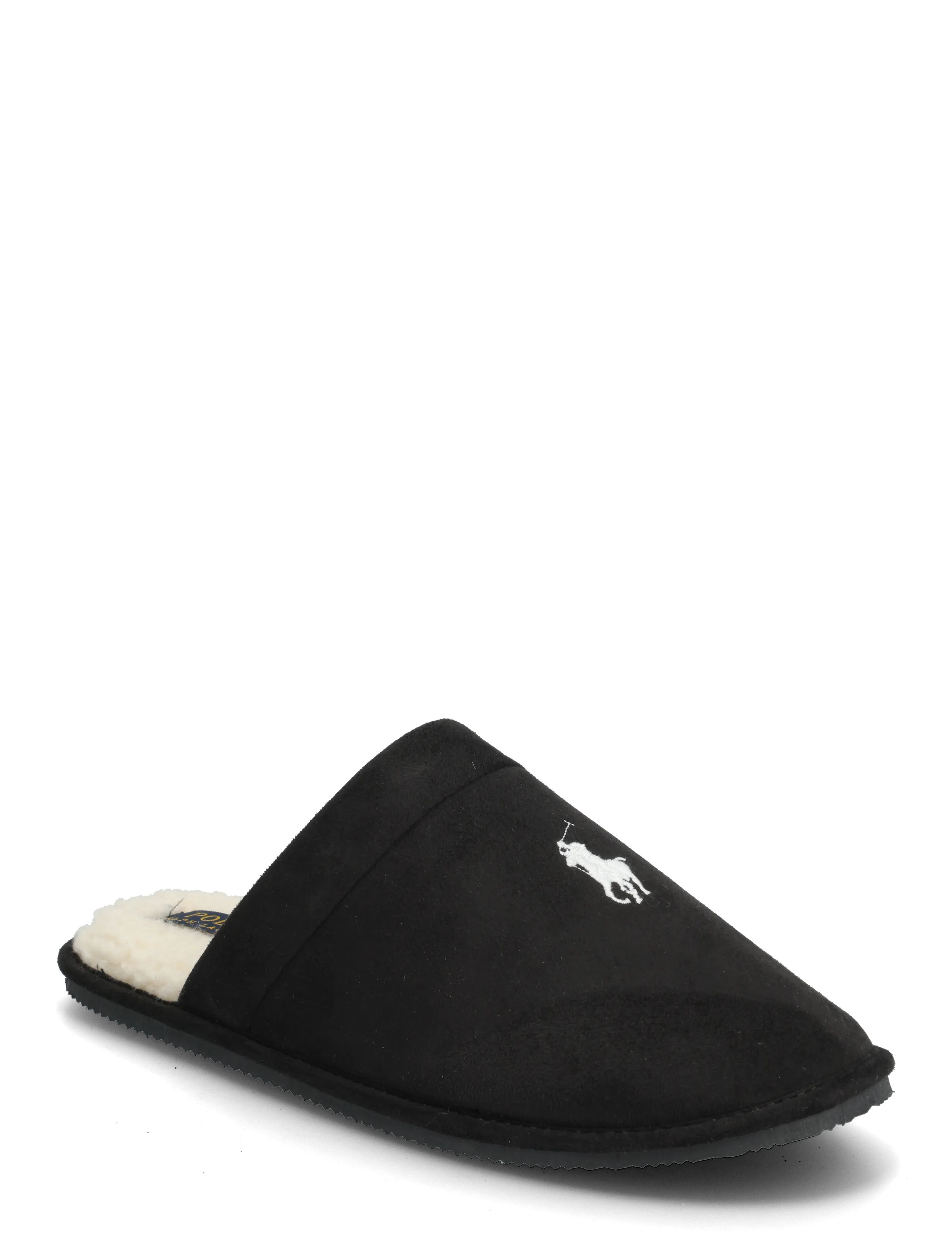 Polo Ralph Lauren POLYESTER-KLARENCE - Hausschuhe - BLACKWATCH/CREAM / black