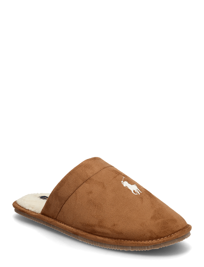 Polo Ralph Lauren - Klarence Microsuede Scuff Slipper - snff/blackwatch/c - 0