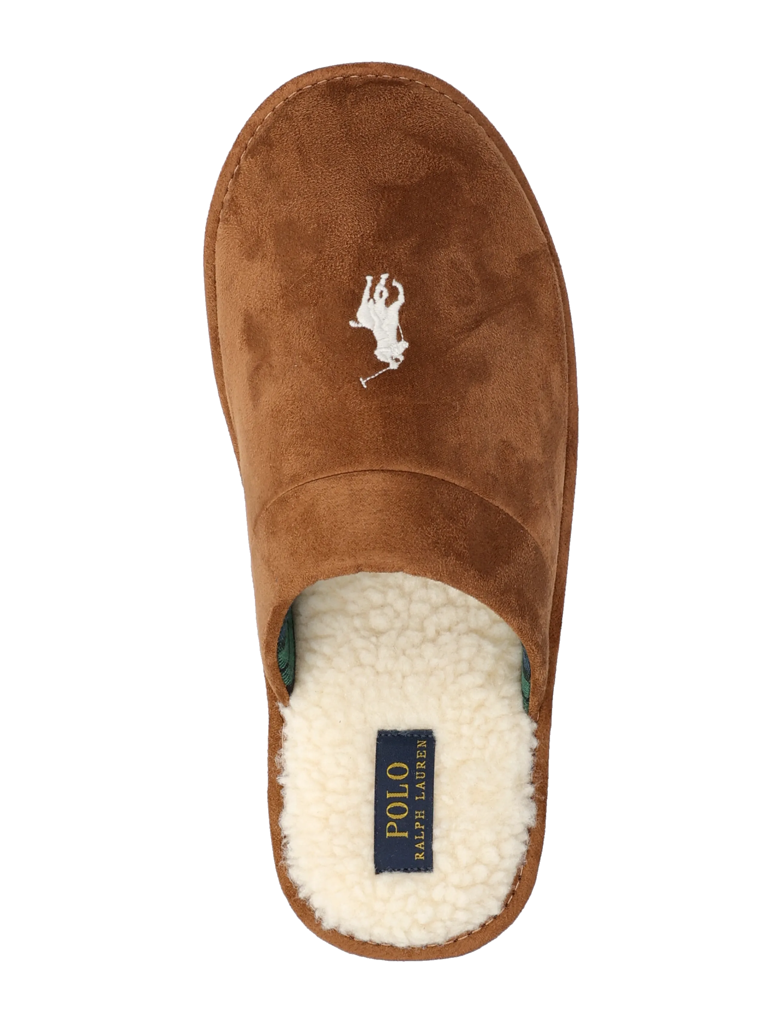 Polo Ralph Lauren - Klarence Microsuede Scuff Slipper - snff/blackwatch/c - 3
