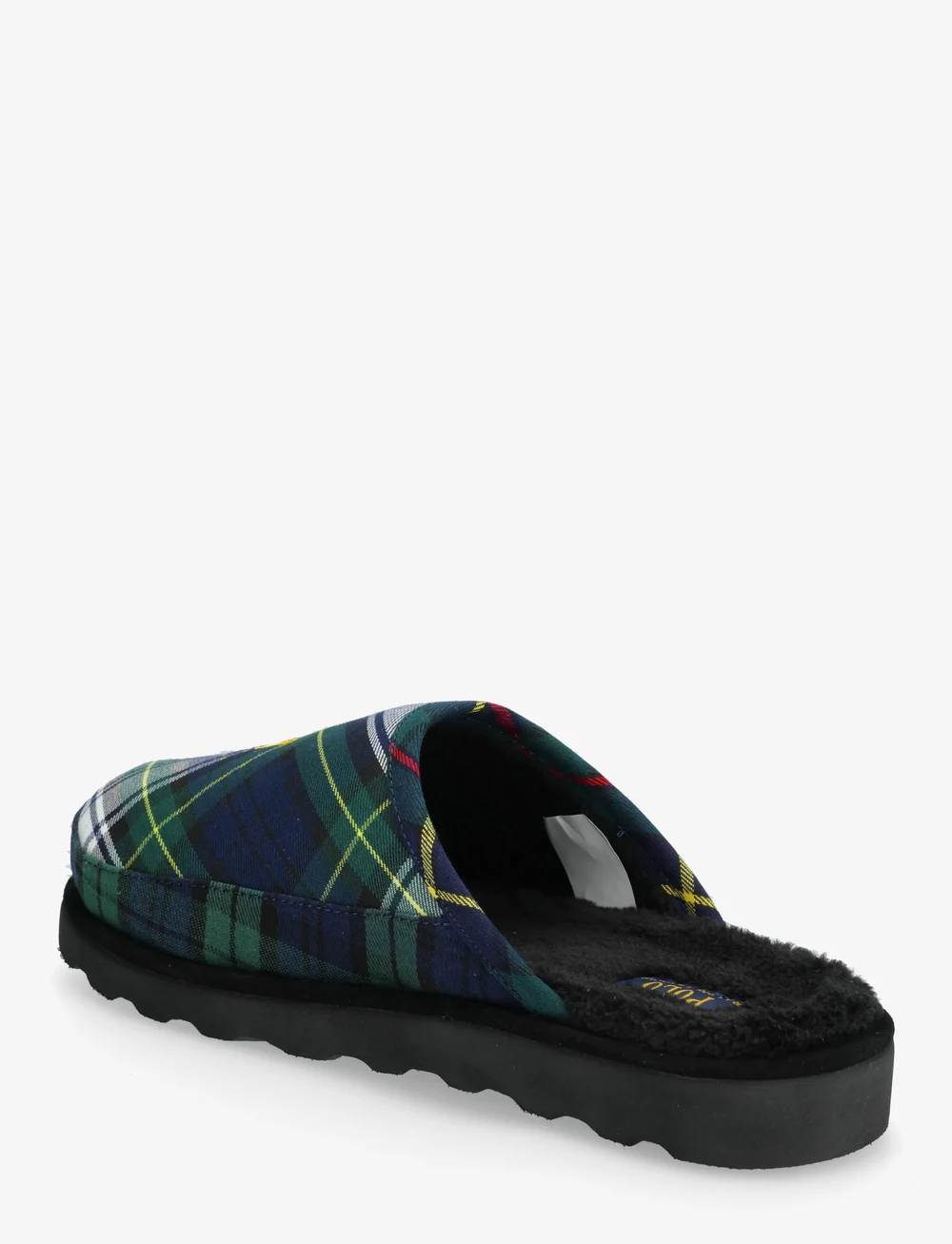 Polo Ralph Lauren - POLYESTER/SUEDE-READE SCUFF - nach anlass kaufen - blackwatch/grdn t - 2