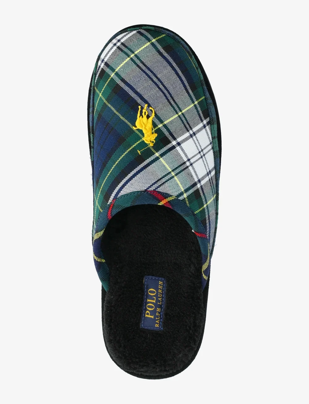 Polo Ralph Lauren - POLYESTER/SUEDE-READE SCUFF - nach anlass kaufen - blackwatch/grdn t - 3