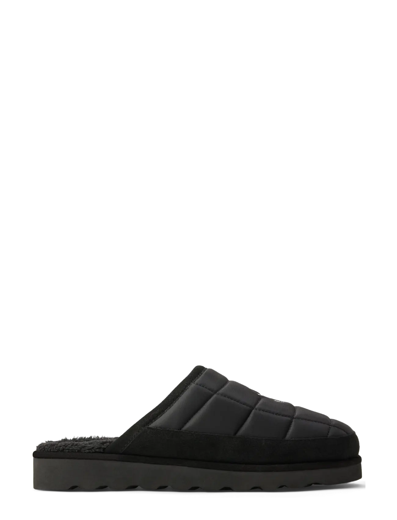 Polo Ralph Lauren NYLON/SUEDE-READE SCUFF II - Schuhe - BLACK/CREAM PP / black