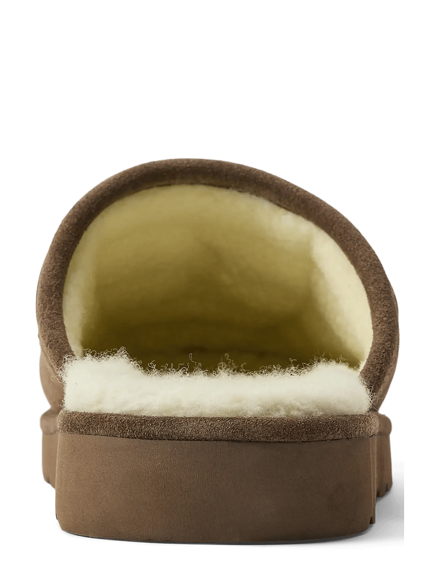 Polo Ralph Lauren - NYLON/SUEDE-READE SCUFF II - nach anlass kaufen - brown/cream pp - 1