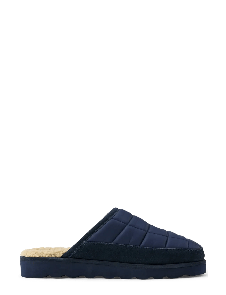 Polo Ralph Lauren - NYLON/SUEDE-READE SCUFF II - nach anlass kaufen - navy nylon/navy s - 0