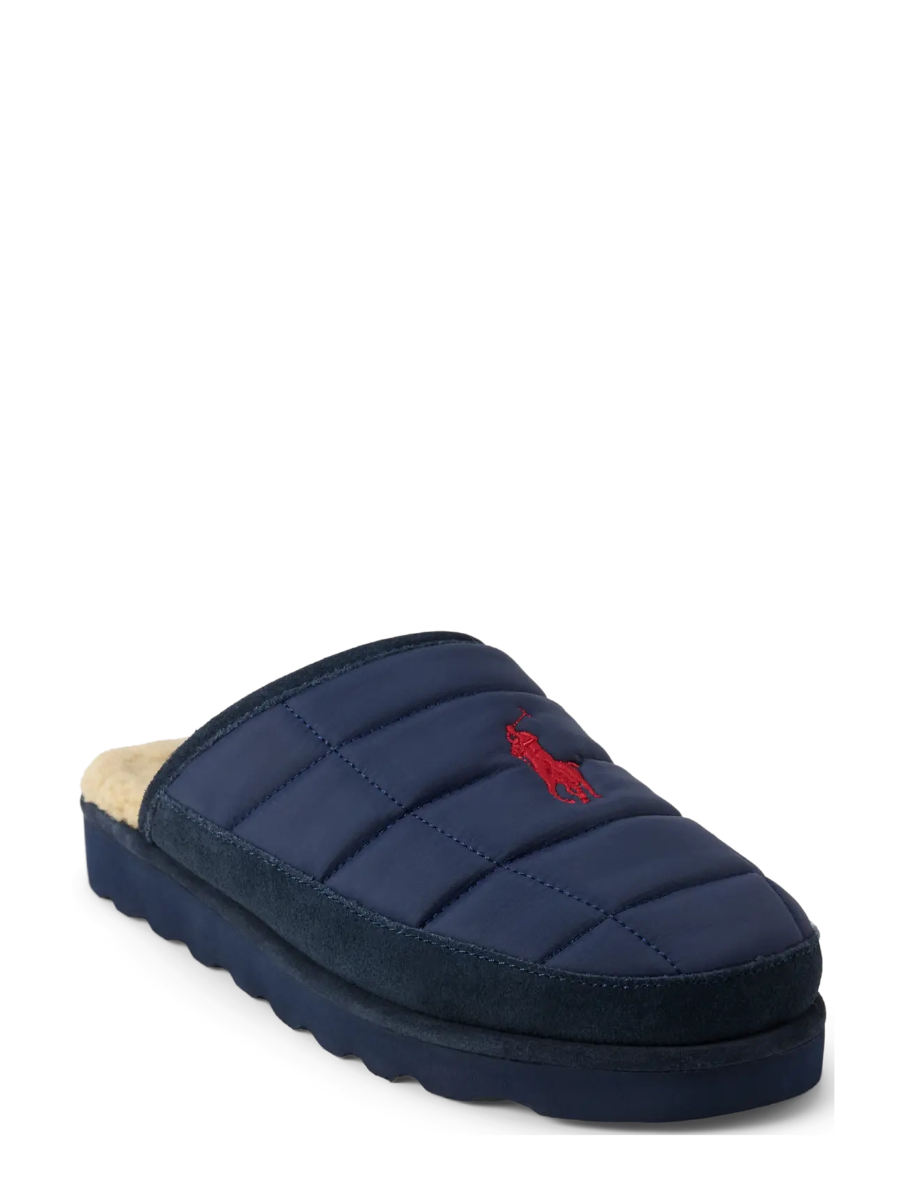 Polo Ralph Lauren - NYLON/SUEDE-READE SCUFF II - nach anlass kaufen - navy nylon/navy s - 2