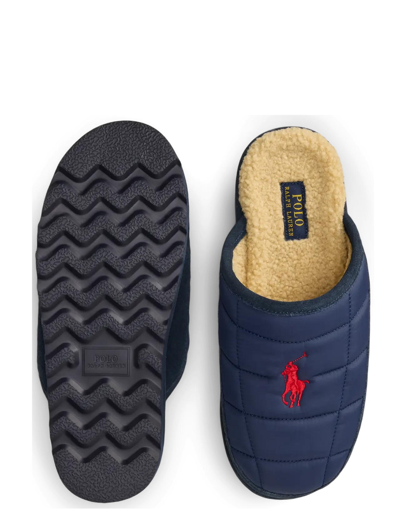 Polo Ralph Lauren - NYLON/SUEDE-READE SCUFF II - nach anlass kaufen - navy nylon/navy s - 3