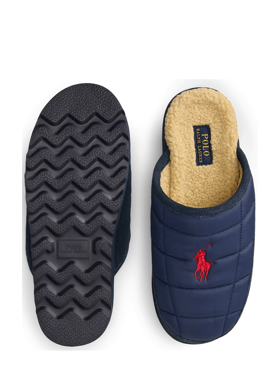 Polo Ralph Lauren - NYLON/SUEDE-READE SCUFF II - nach anlass kaufen - navy nylon/navy s - 3