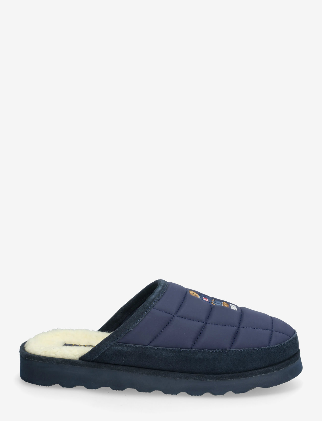 Polo Ralph Lauren - Reade Polo Bear Quilted Scuff Slipper - shoppa efter tillfälle - navy/amrcn flg be - 1