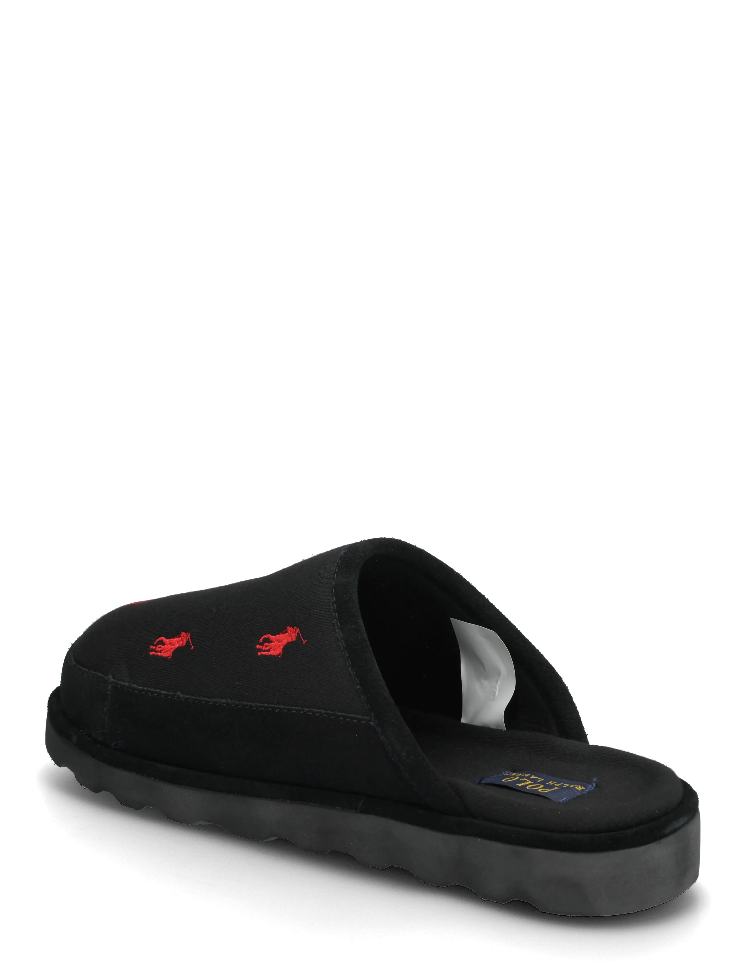 Polo Ralph Lauren - NYLON/SUEDE-READE SCFF R-DS-SLP - black/red pp - 2