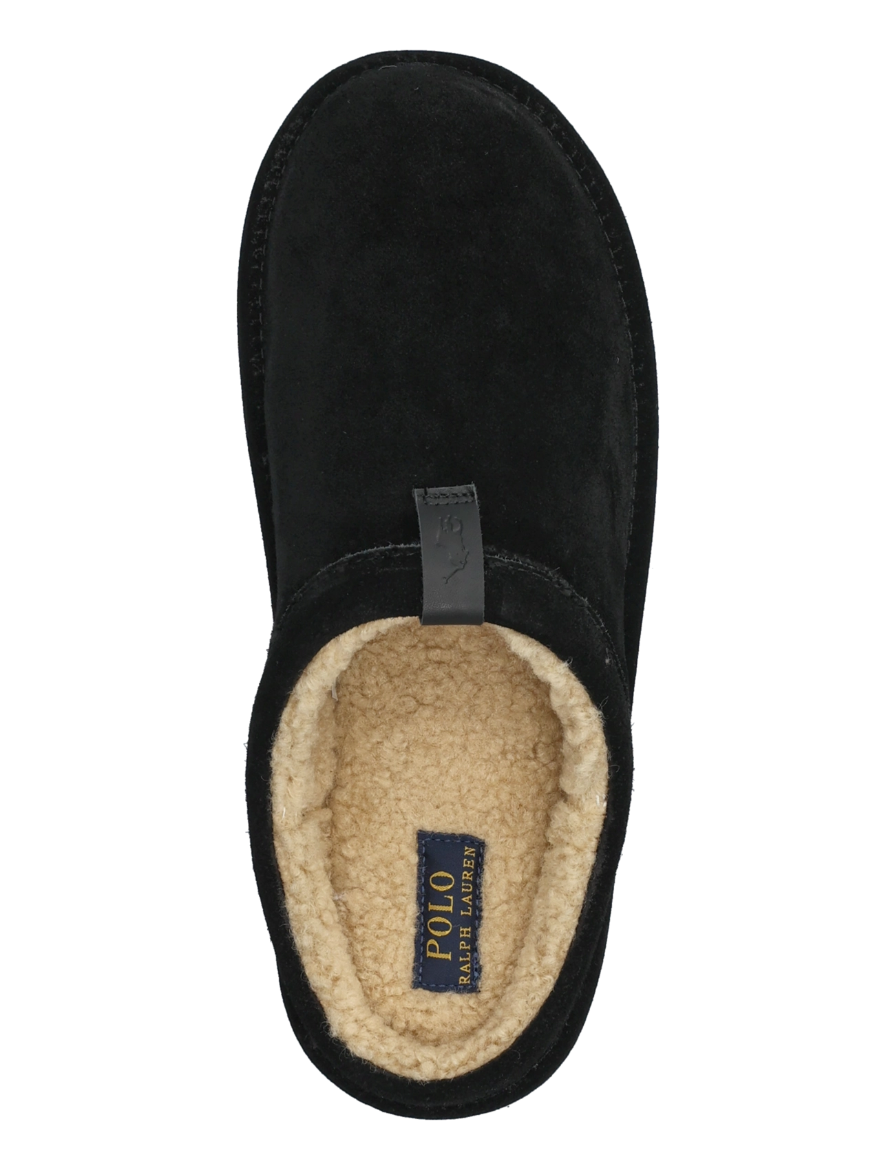 Polo Ralph Lauren - Reade Suede Clog Slipper - shoppa efter tillfälle - black suede w/ to - 3