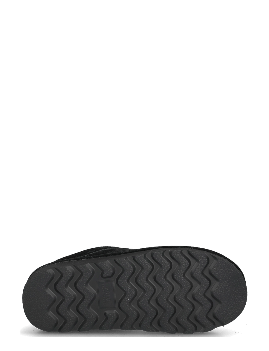 Polo Ralph Lauren - Reade Suede Clog Slipper - shoppa efter tillfälle - black suede w/ to - 4