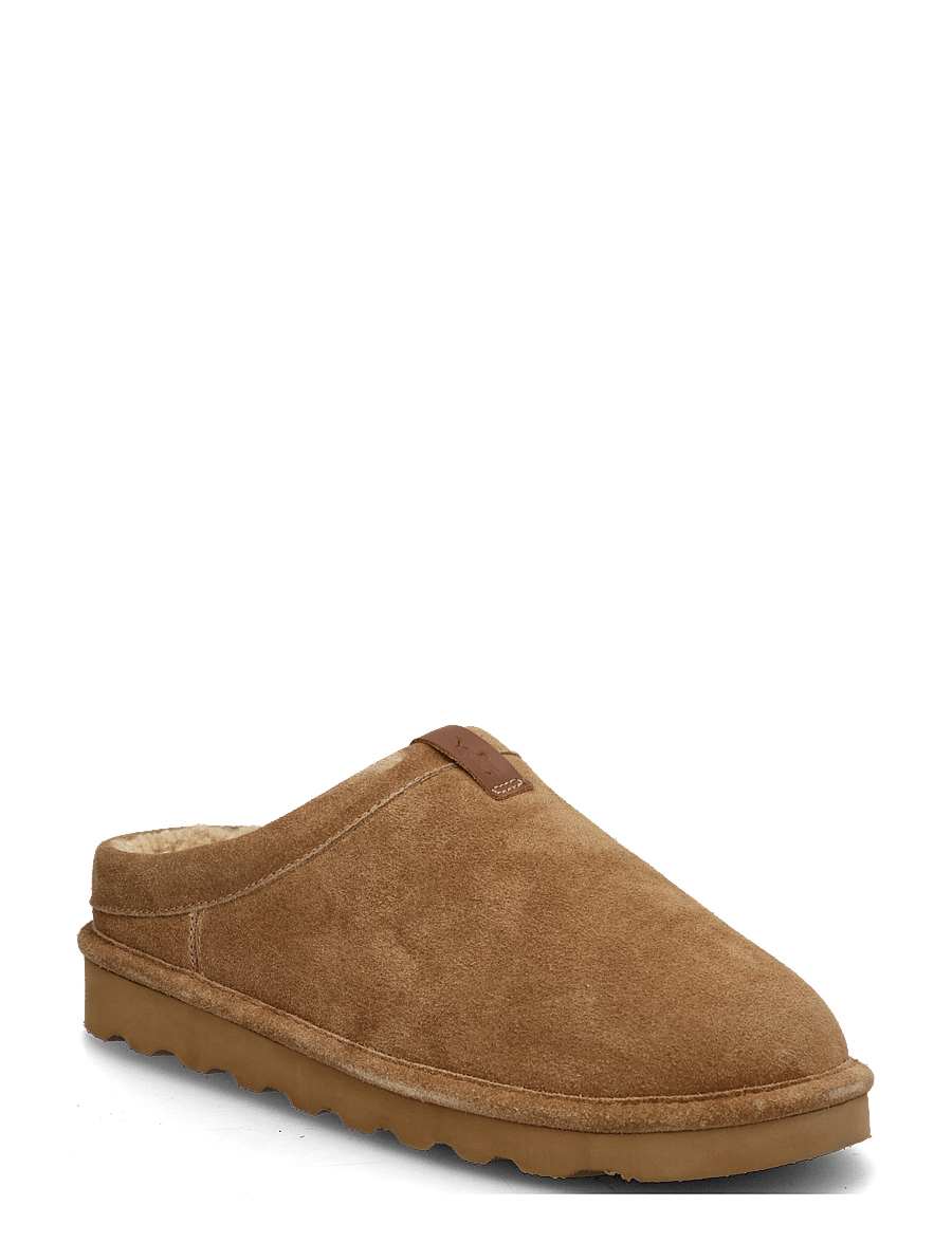 Polo Ralph Lauren - Reade Suede Clog Slipper - shoppa efter tillfälle - brown suede w/ to - 0