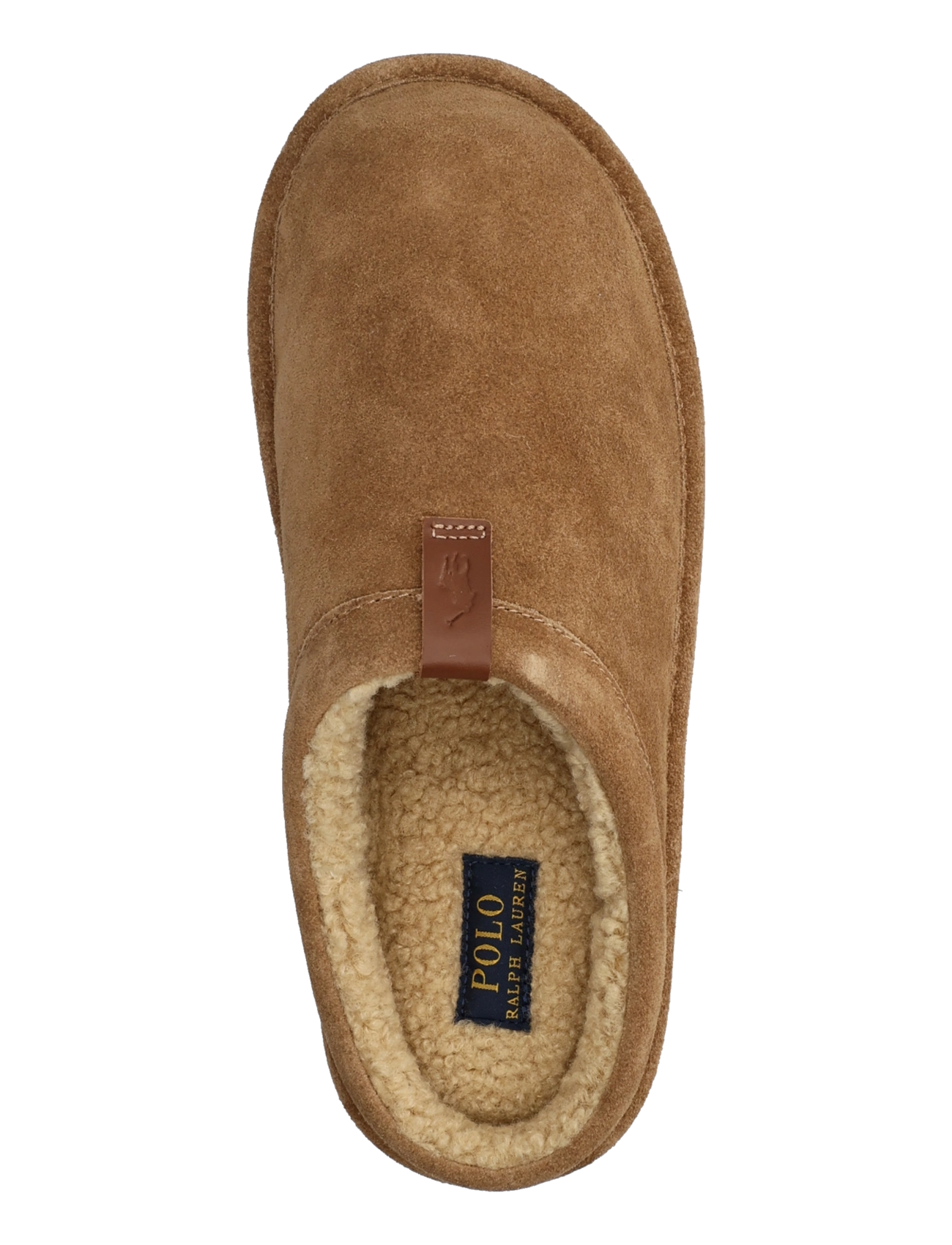Polo Ralph Lauren - Reade Suede Clog Slipper - shoppa efter tillfälle - brown suede w/ to - 3