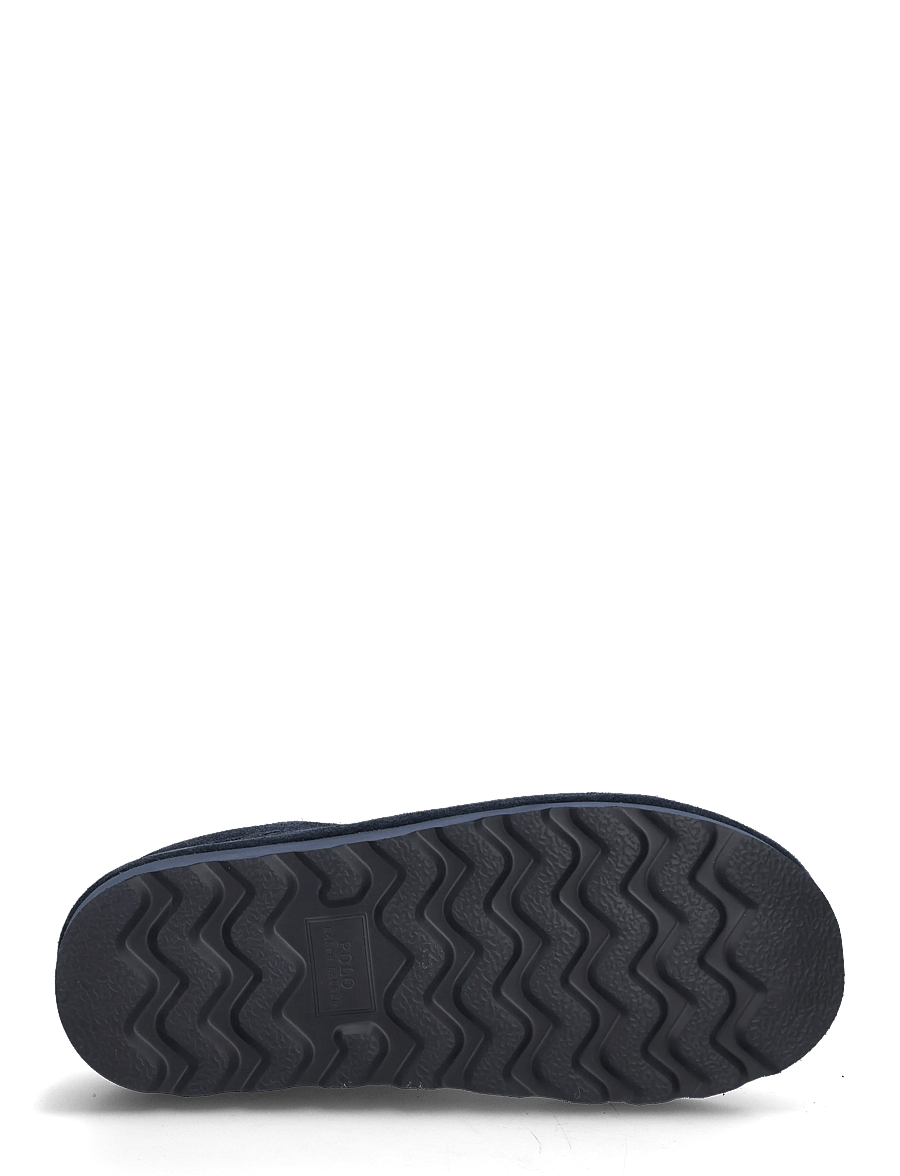 Polo Ralph Lauren - Reade Suede Clog Slipper - nach anlass kaufen - navy suede w/ ton - 4