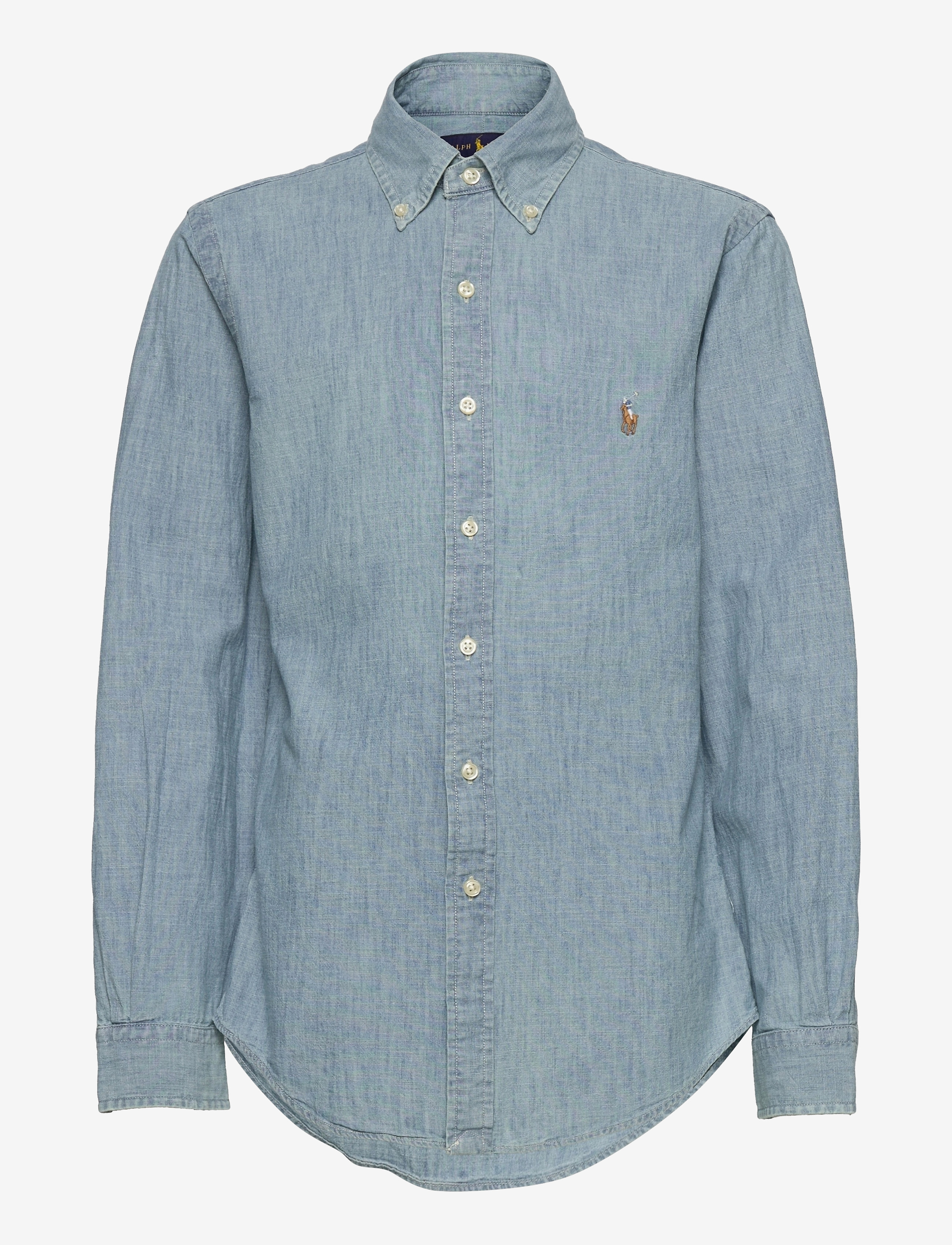 Slim Fit Chambray Shirt - CHAMBRAY
