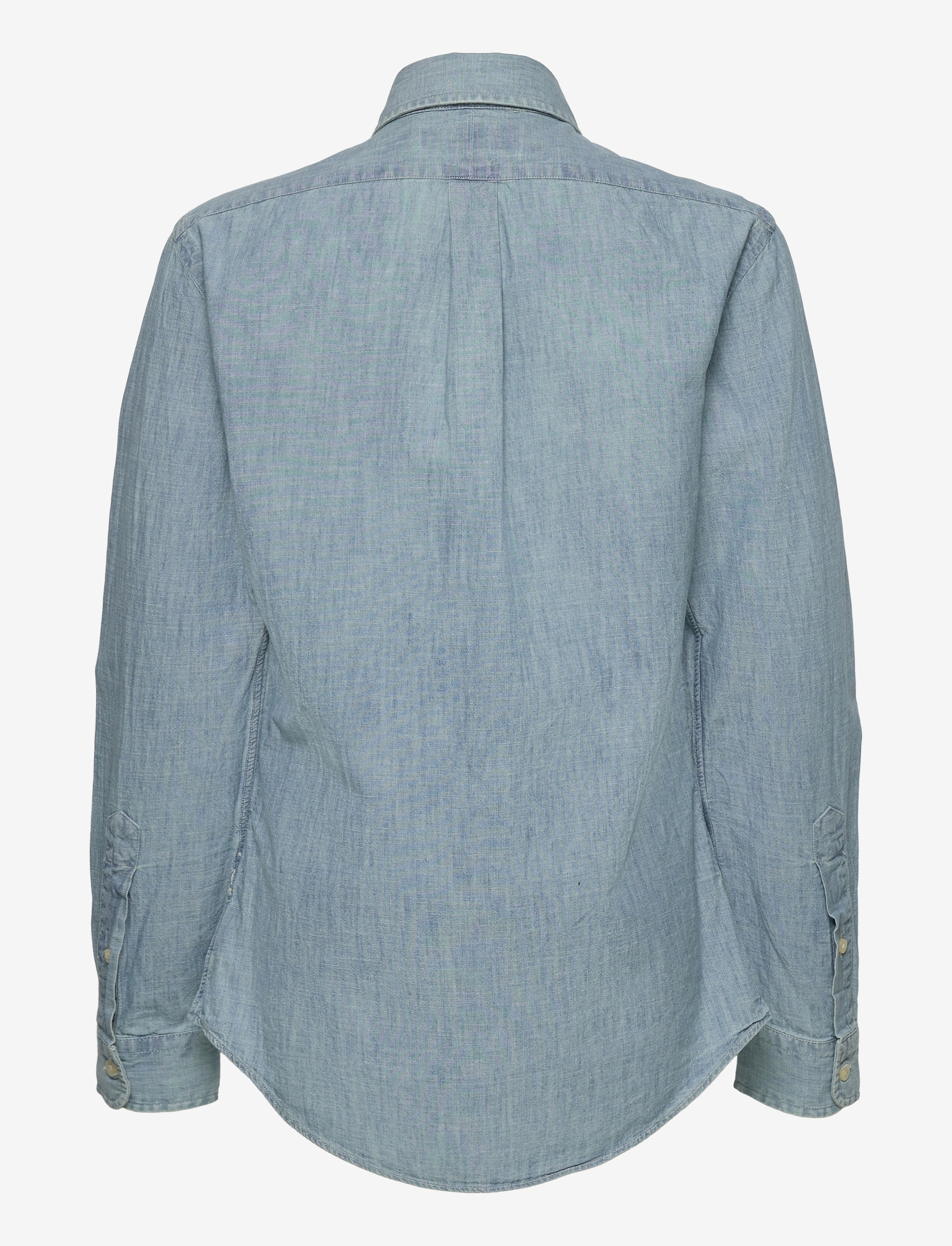 Polo Ralph Lauren - Slim Fit Chambray Shirt - jeansskjortor - chambray - 1