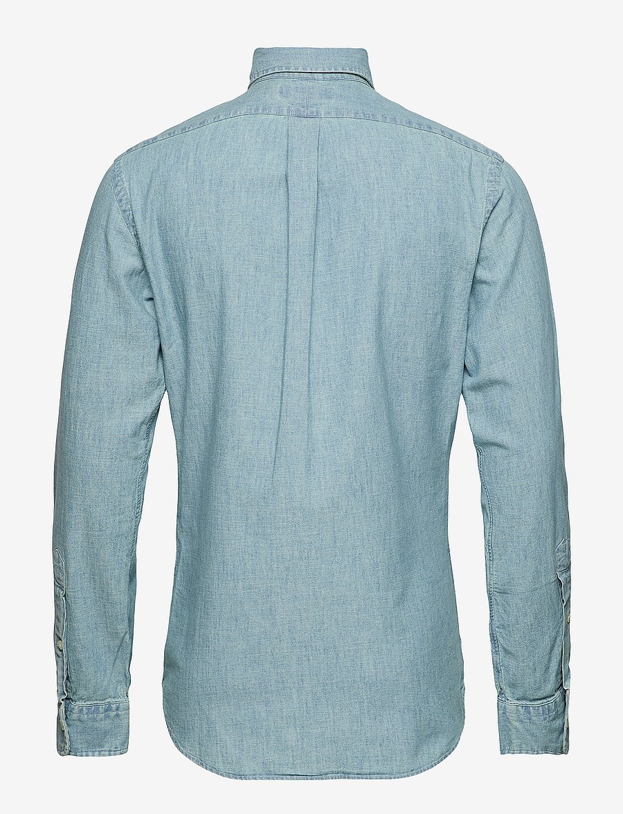 Polo Ralph Lauren - Slim Fit Chambray Shirt - džinsiniai marškiniai - medium wash - 2