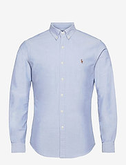 Polo Ralph Lauren - Slim Fit Oxford Shirt - oxfordi särgid - bsr blue - 1