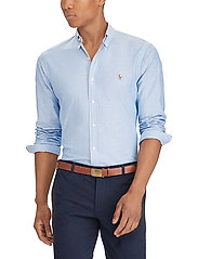 Polo Ralph Lauren - Slim Fit Oxford Shirt - oxford shirts - bsr blue - 0
