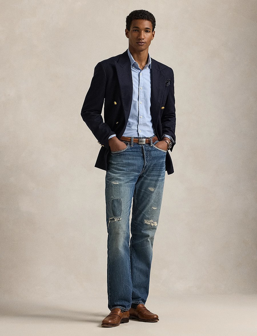 Polo Ralph Lauren - Slim Fit Oxford Shirt - oxford shirts - bsr blue - 5