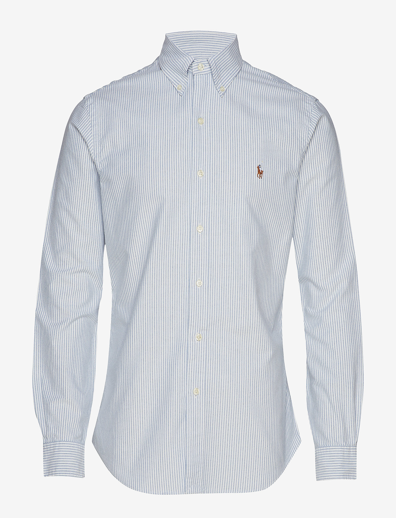 Polo Ralph Lauren - Slim Fit Oxford Shirt - basic skjortor - bsr blu/wht - 1