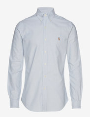 Slim Fit Oxford Shirt - BSR BLU/WHT