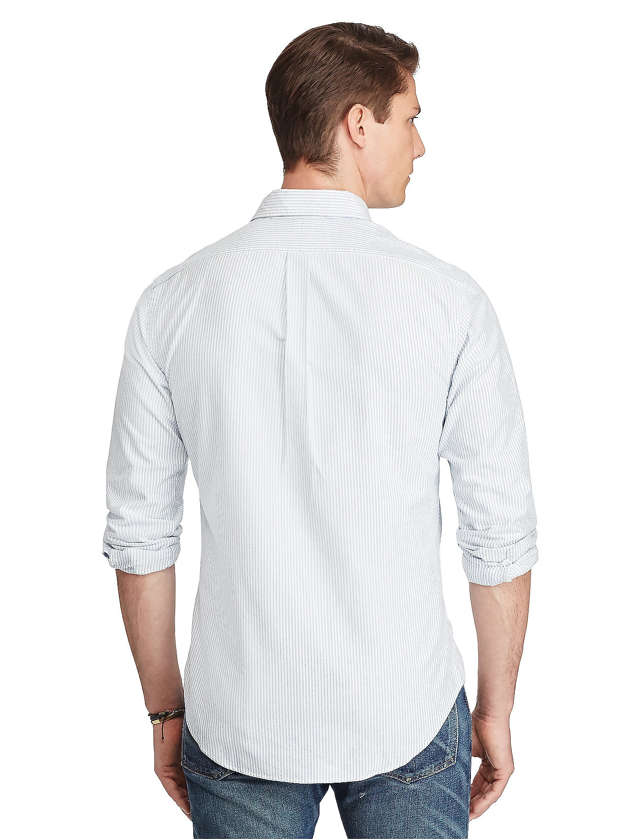 Polo Ralph Lauren - Slim Fit Oxford Shirt - oxford skjorter - bsr blu/wht - 3