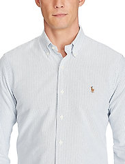 Polo Ralph Lauren - Slim Fit Oxford Shirt - oxford shirts - bsr blu/wht - 4