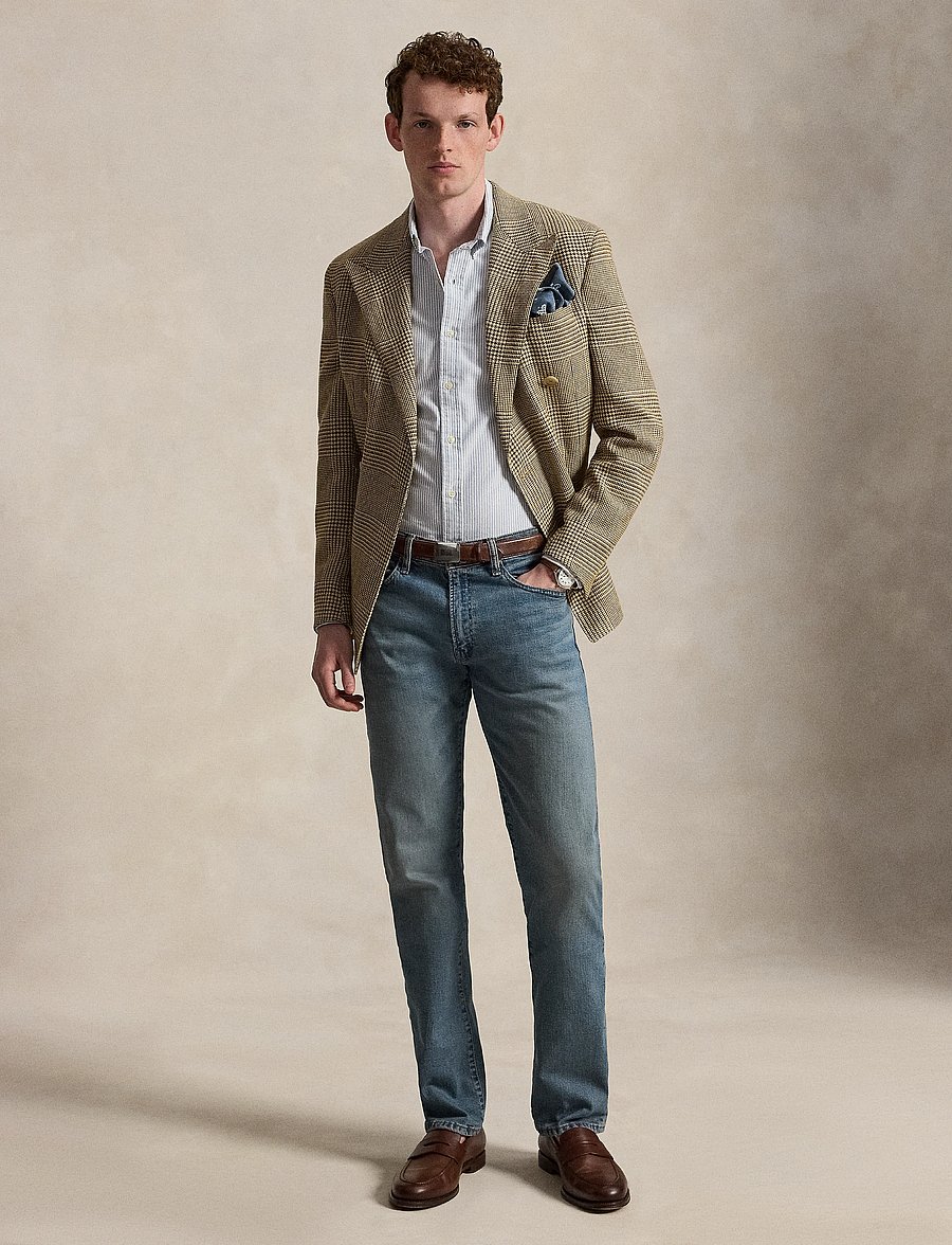 Polo Ralph Lauren - Slim Fit Oxford Shirt - oxford-hemden - bsr blu/wht - 4