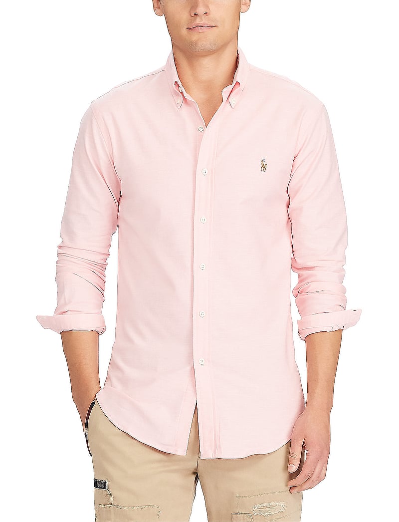 Polo Ralph Lauren - Slim Fit Oxford Shirt - basic skjortor - bsr pink - 0