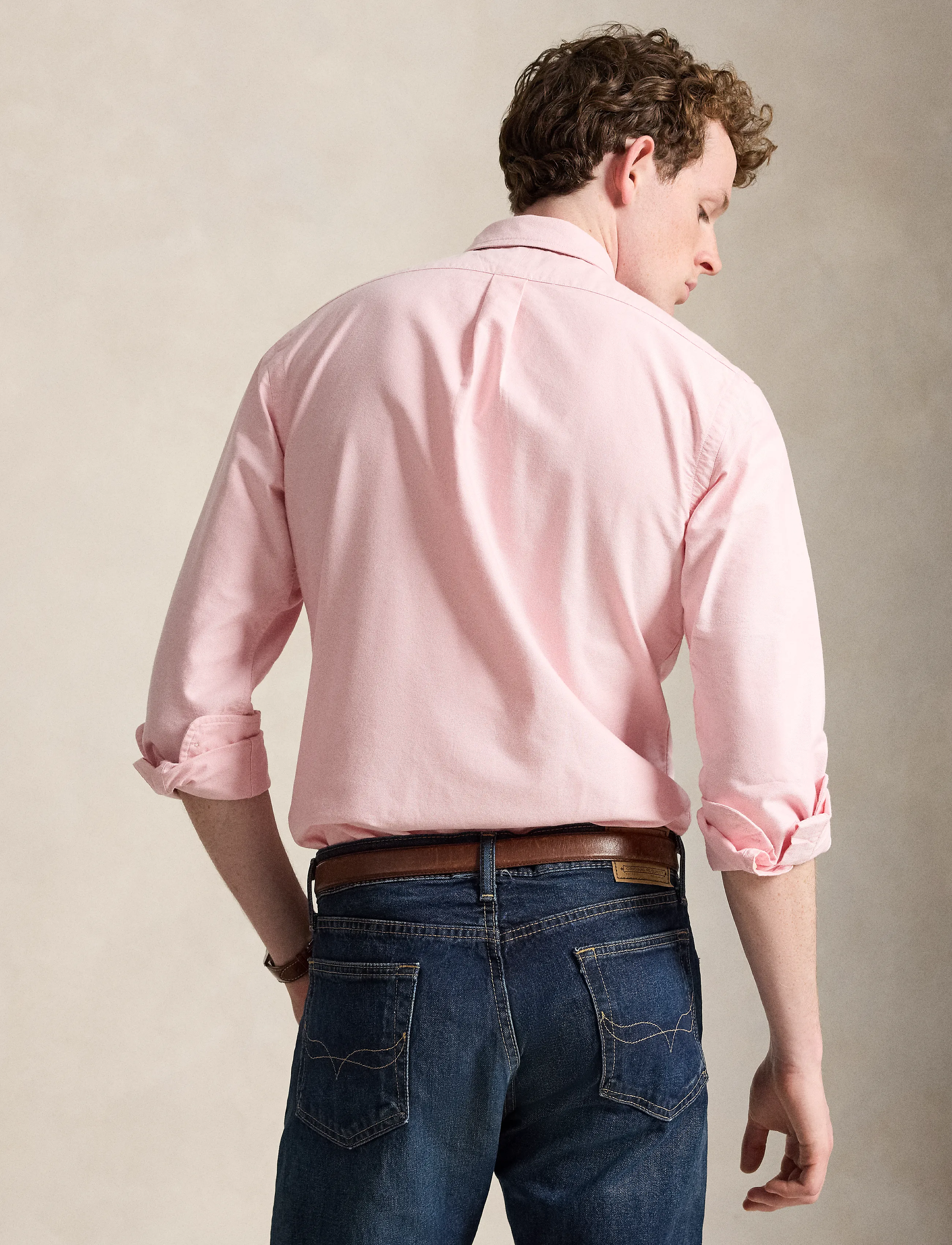 Polo Ralph Lauren - Slim Fit Oxford Shirt - oxford skjorter - bsr pink - 3
