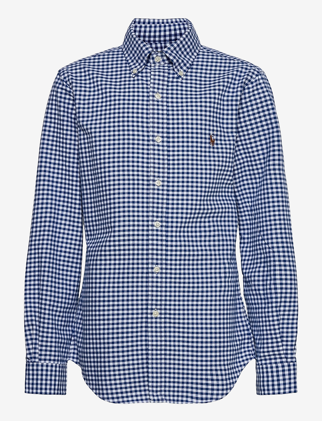 Polo Ralph Lauren - Slim Fit Oxford Shirt - basic skjortor - bsr royal/white - 0