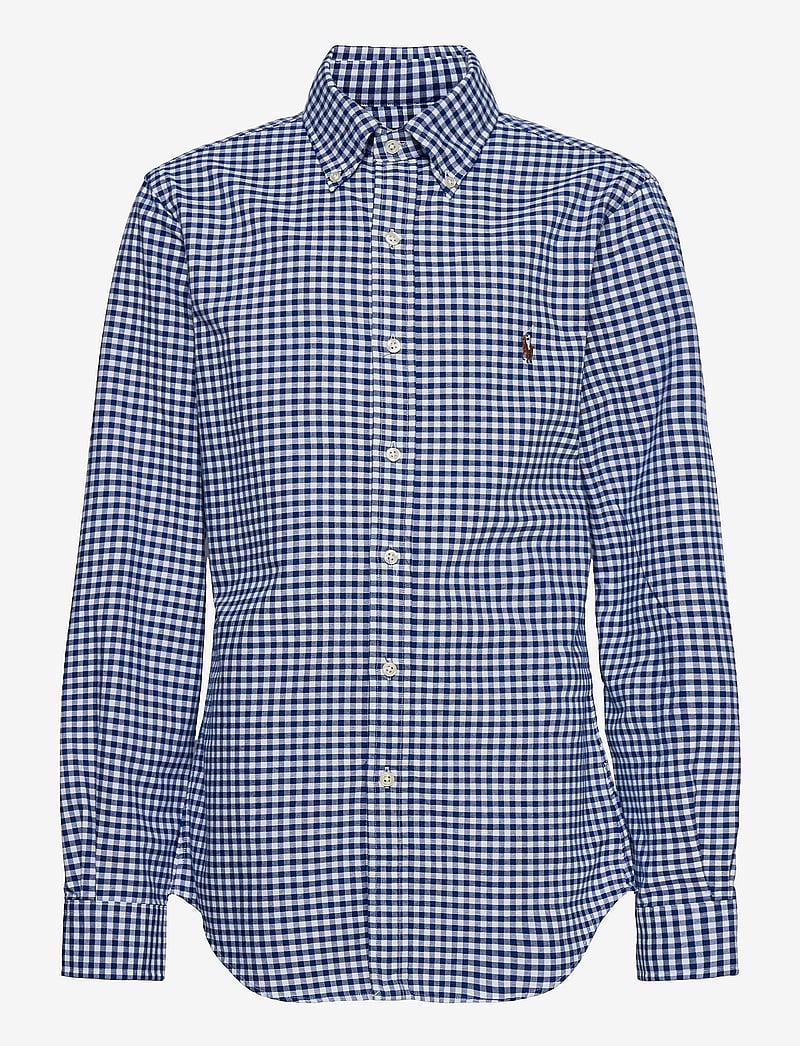 Polo Ralph Lauren - Slim Fit Oxford Shirt - basic skjortor - bsr royal/white - 0