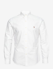 Slim Fit Oxford Shirt - WHITE