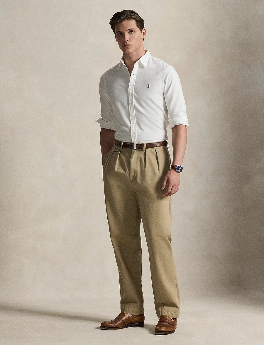 Polo Ralph Lauren - Slim Fit Oxford Shirt - oxford shirts - white - 0