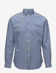 Slim Fit Oxford Sport Shirt - BLUE/WHITE GING