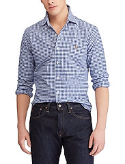 Polo Ralph Lauren - Slim Fit Oxford Sport Shirt - oksfordo marškiniai - blue/white ging - 0