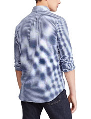 Polo Ralph Lauren - Slim Fit Oxford Sport Shirt - oksfordo marškiniai - blue/white ging - 3
