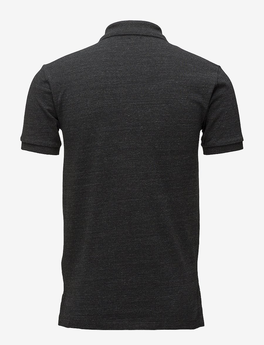 Polo Ralph Lauren - Slim Fit Mesh Polo Shirt - lühikeste varrukatega polod - black coal heat - 2