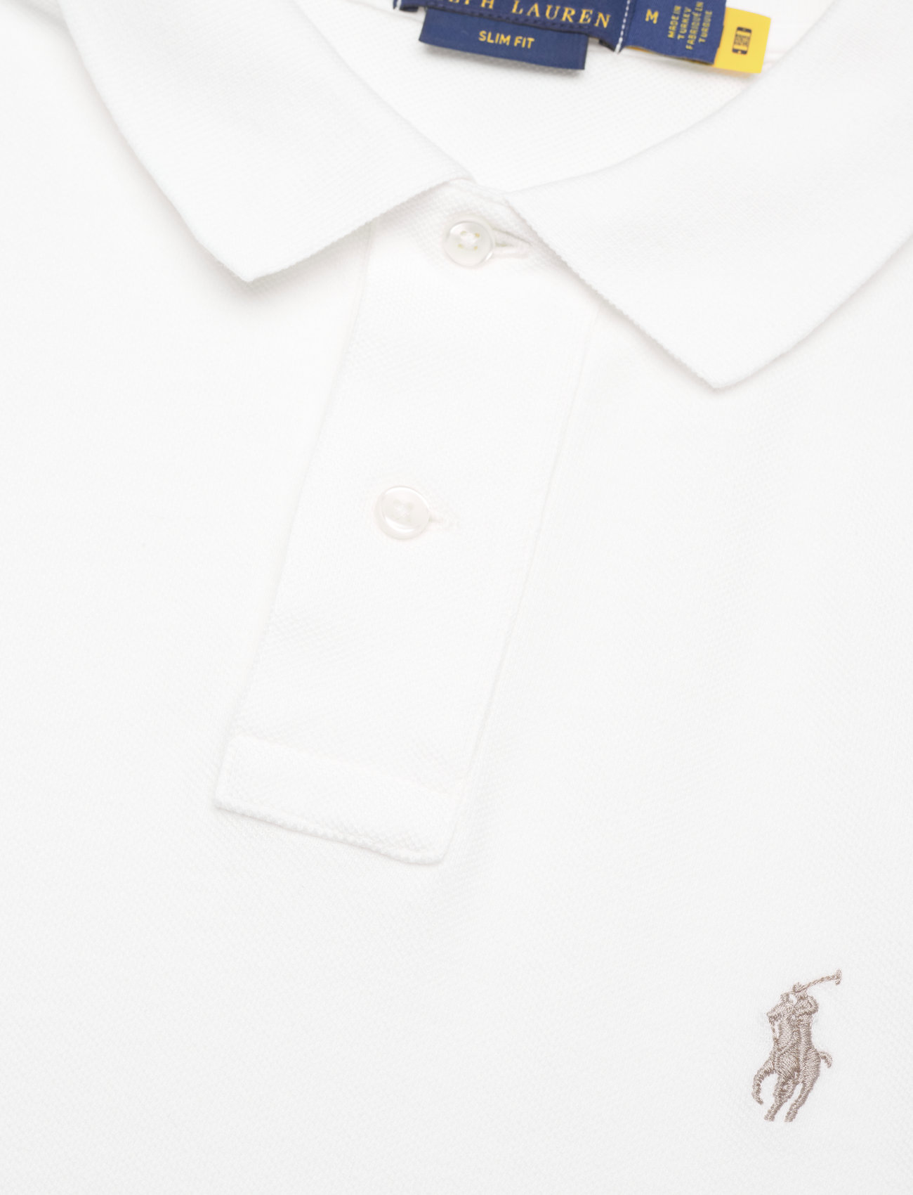Polo Ralph Lauren - Slim Fit Mesh Polo Shirt - polostrik - deckwash white/c8 - 3