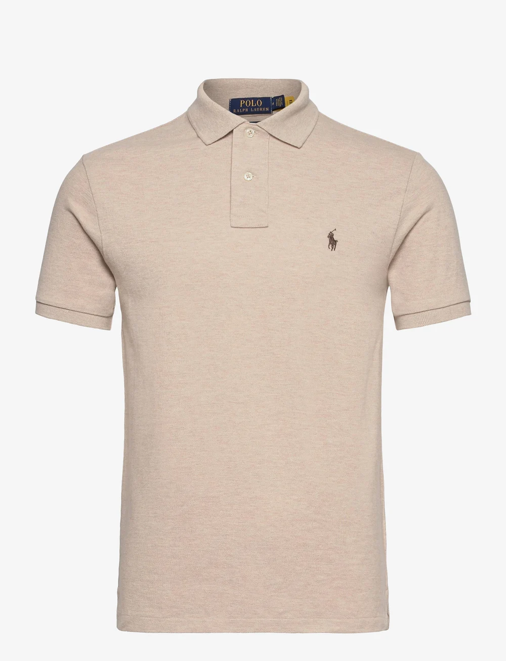 Polo Ralph Lauren - Slim Fit Mesh Polo Shirt - kortærmede poloer - expedition dune h - 1